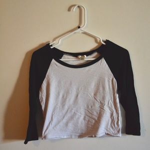 Baseball Crop Top
